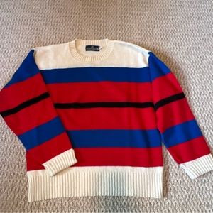 Vintage Men’s Kuppenheimer Striped Sweater, Medium